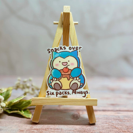 Snorli Pudding Sticker