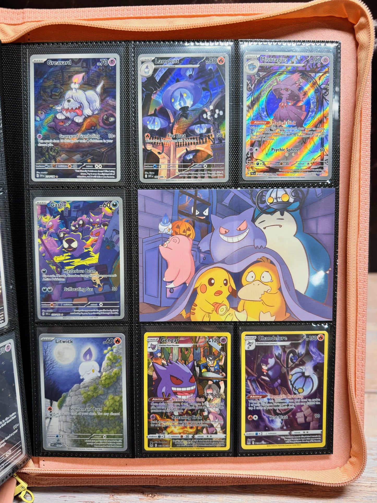 Haunted Castle Binder Art