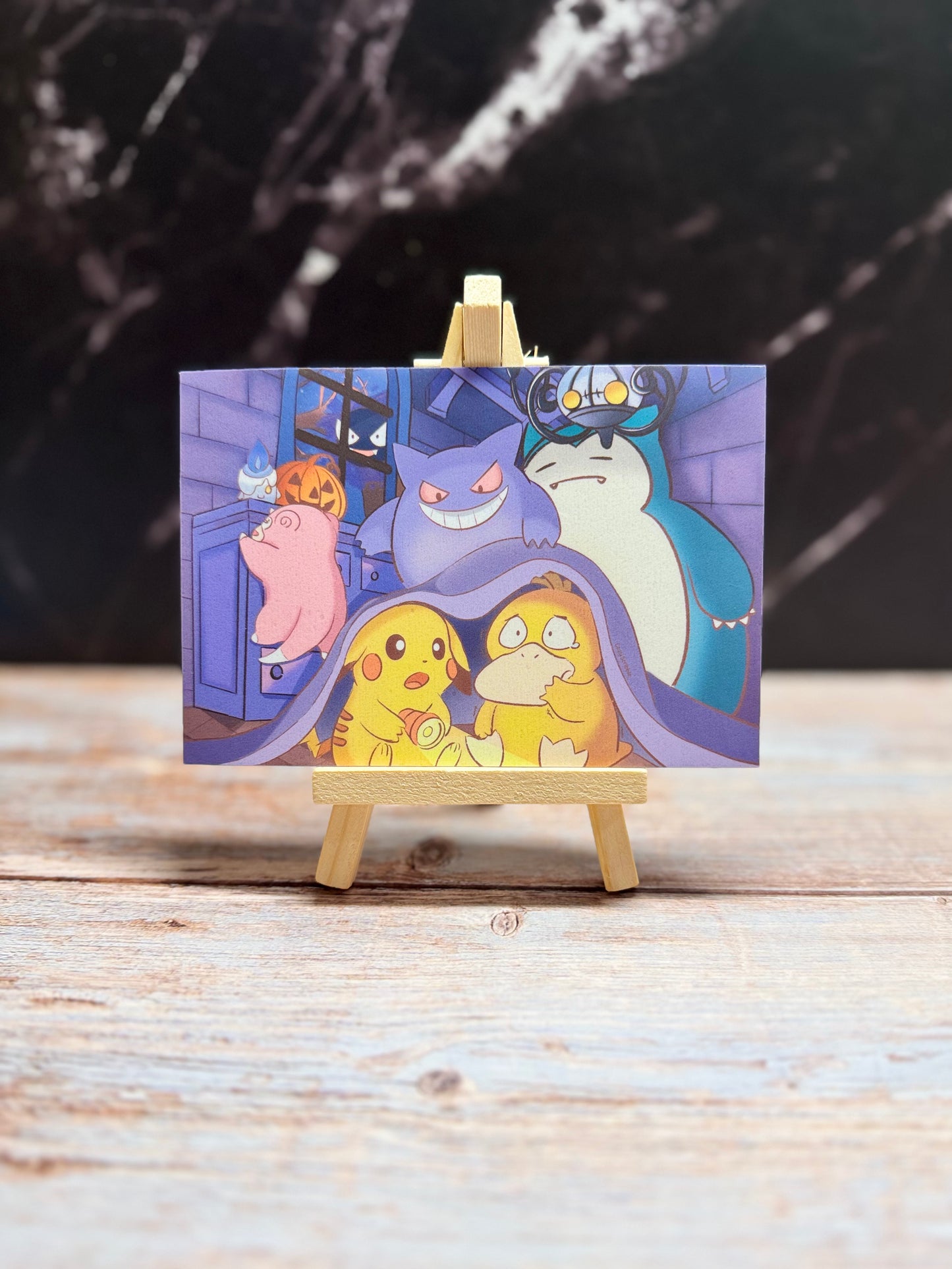 Haunted Castle Binder Art