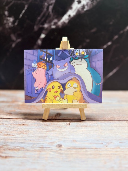 Haunted Castle Binder Art