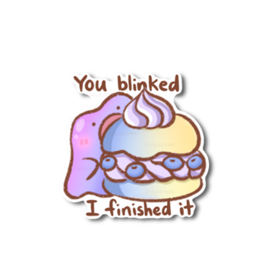Ditto Macaron Sticker