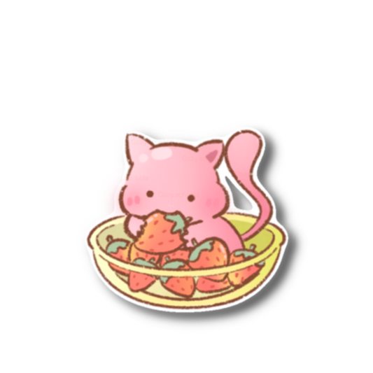 StrawberryMew Sticker
