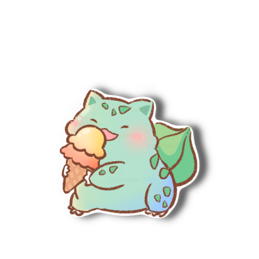Ice-cream Bulba Sticker