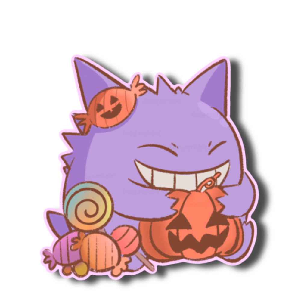 Ghost Candy XL Sticker