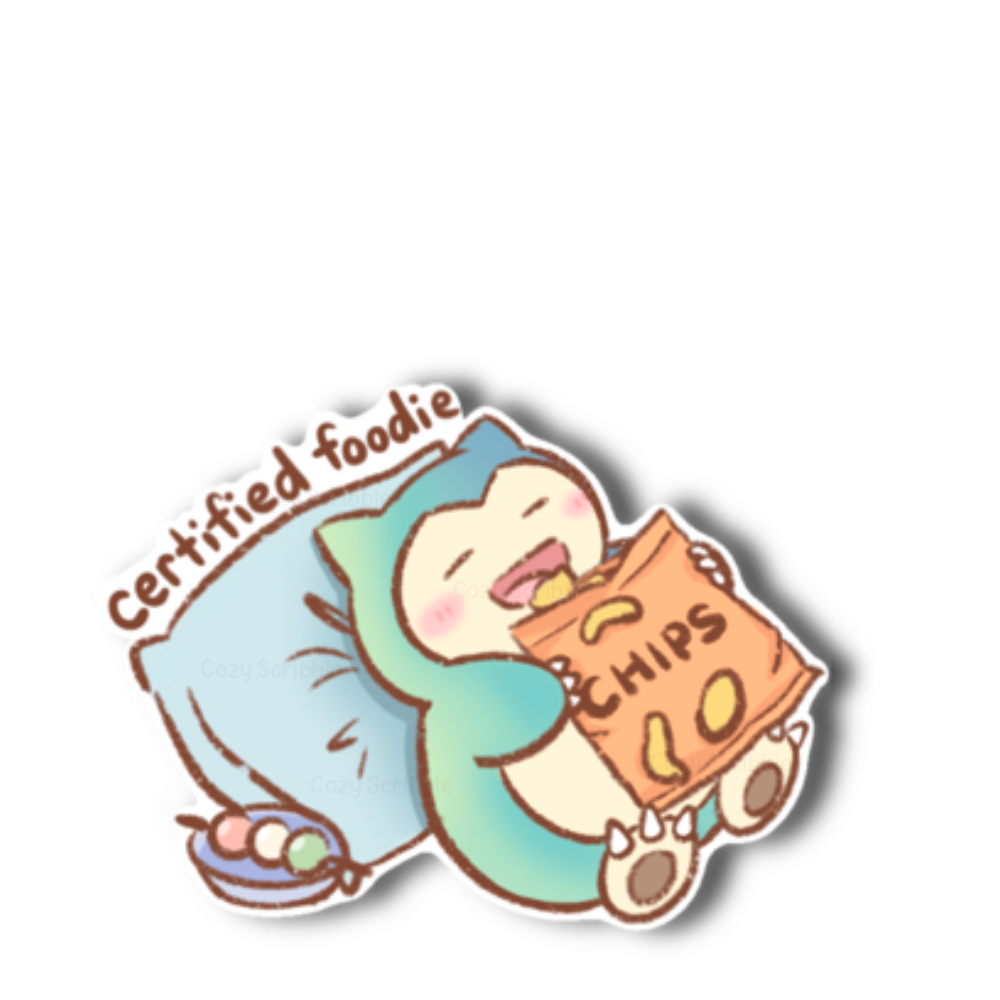 Certified Foodie Sticker