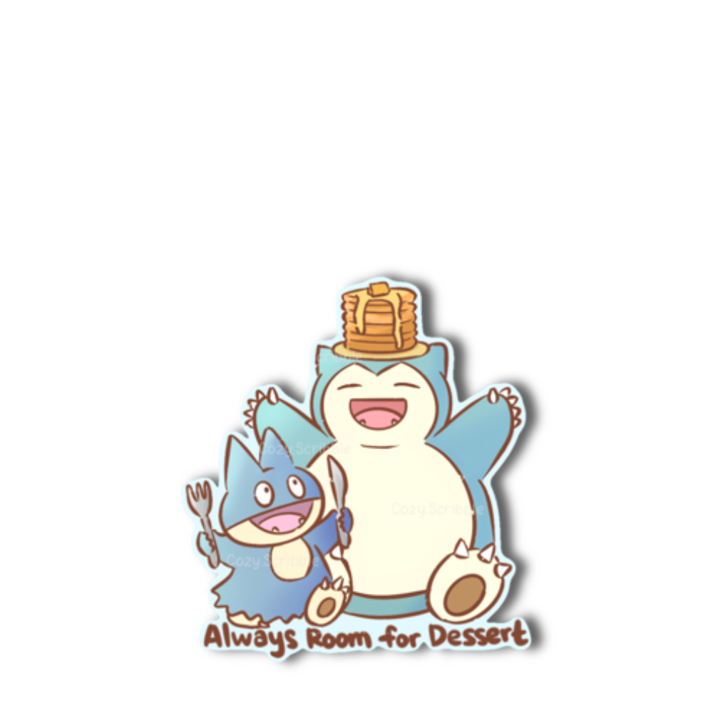 Always Room for Dessert Sticker