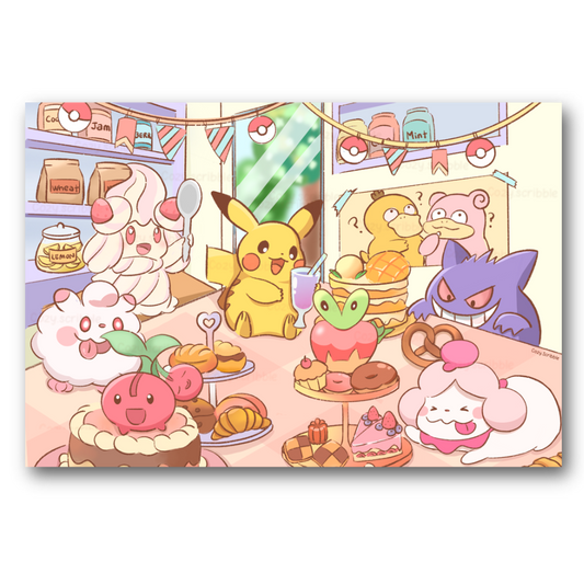 Dessert Party Binder Art
