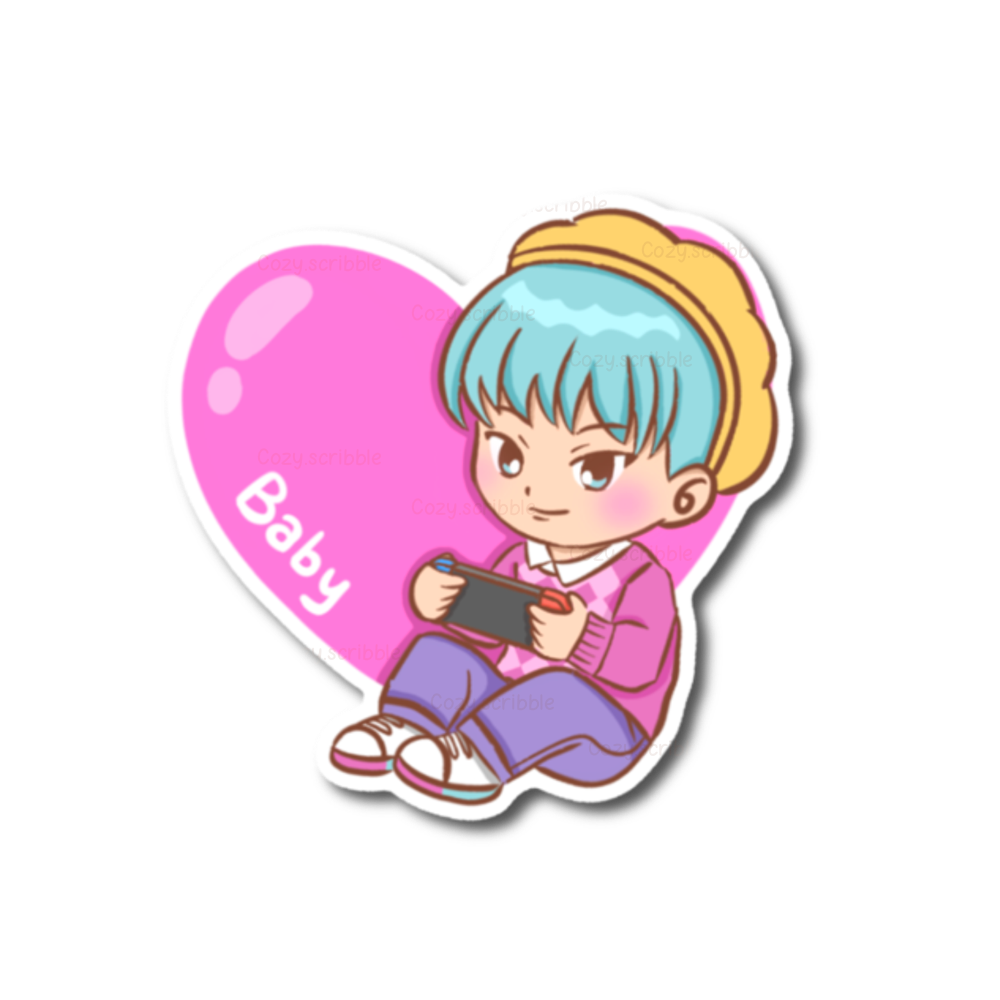 Baby Heart Sticker