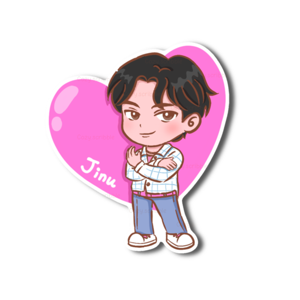 Jinu Heart Sticker