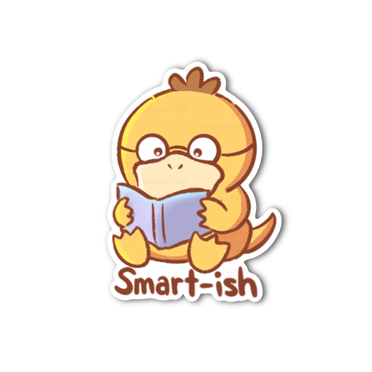 Smartish Duck Sticker