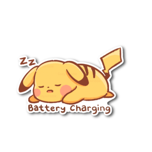 Sleepy Pika Sticker