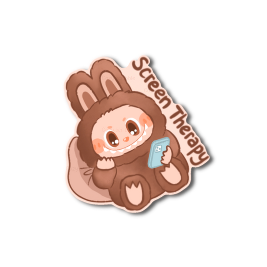 Screen Therapy Labu Sticker