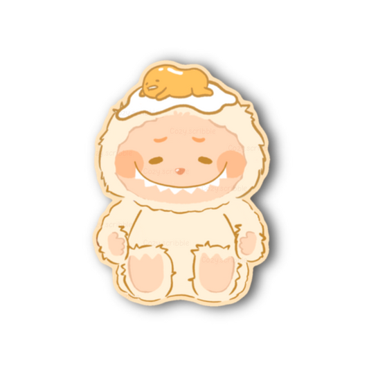 Egg x Labu Sticker