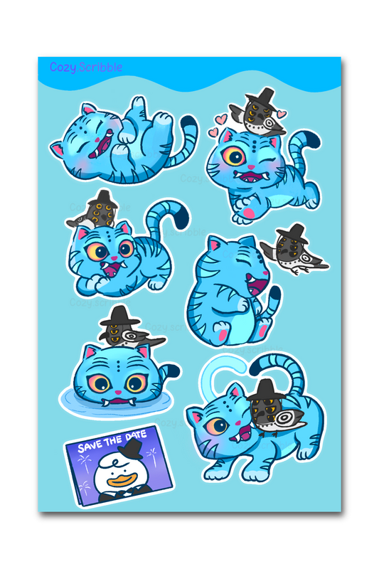 Derbi & Sussi Sticker Sheet