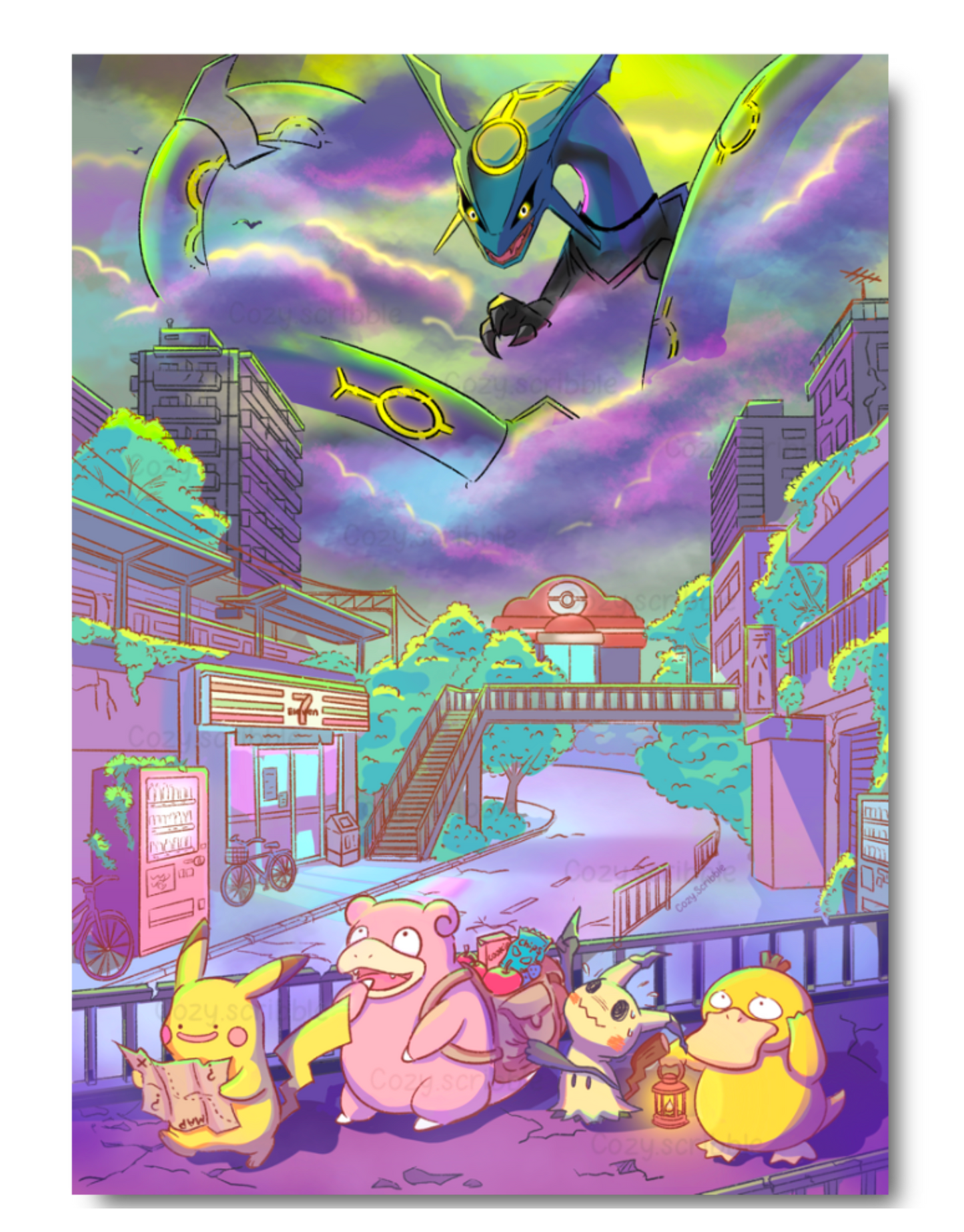 Adventure Night City 8'' x 10''