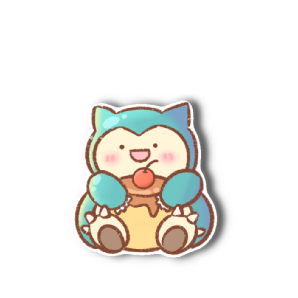 Pudding Monster Sticker