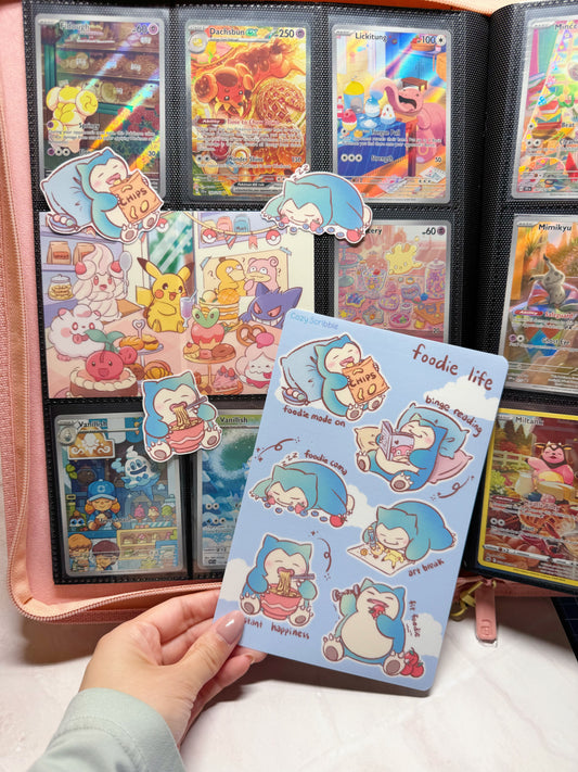 Foodie Life Sticker Sheet