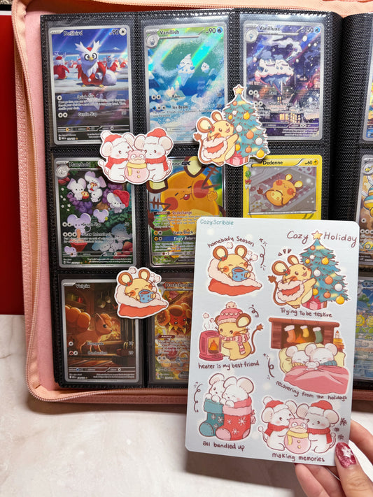 Cozy Holiday Sticker Sheet