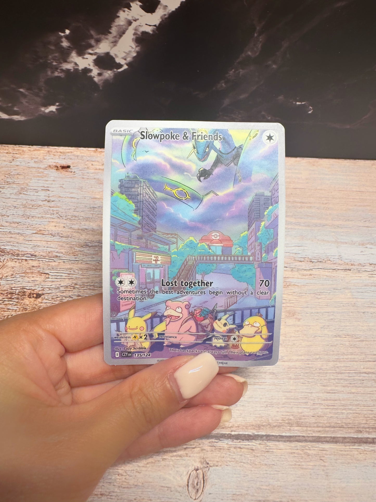 Adventure Squad Card Art Sticker