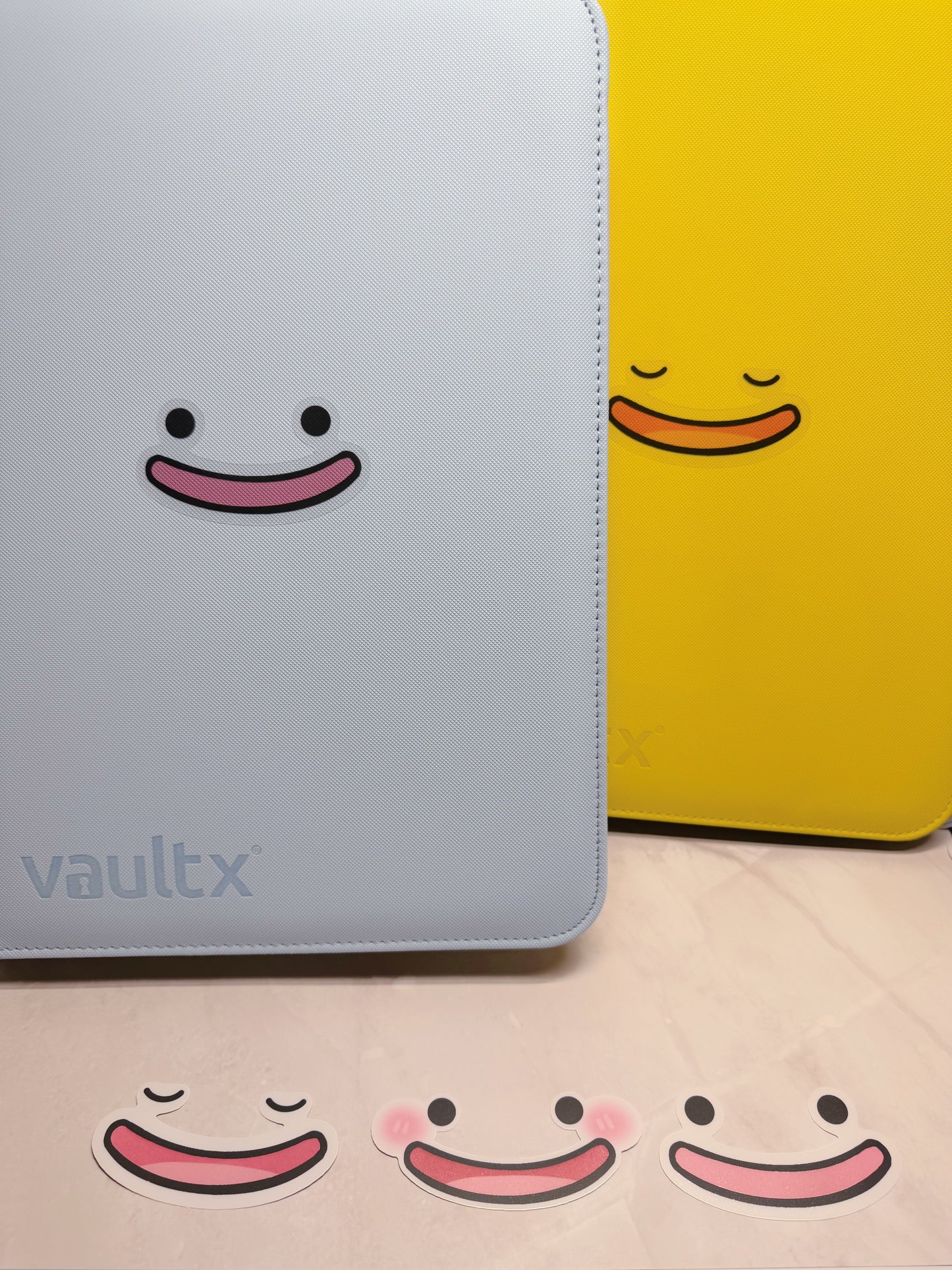 Smiley Faces Transparent Sticker