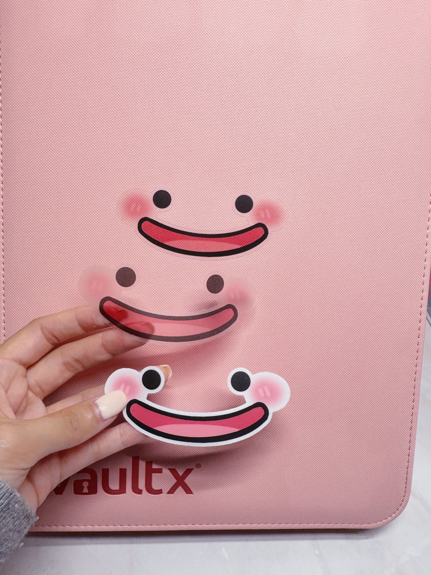 Smiley Faces Transparent Sticker