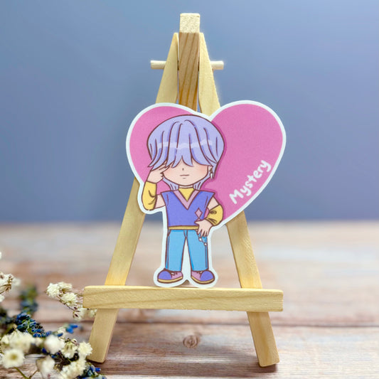 Mystery Heart Sticker