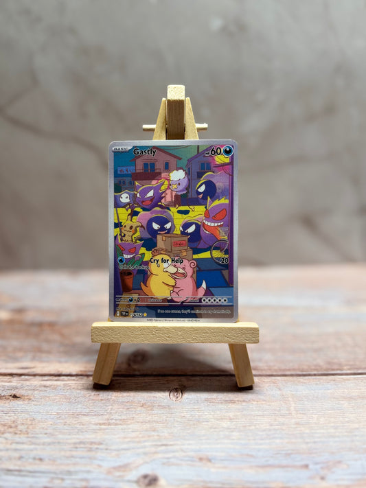 Night Ghost Card Art Sticker