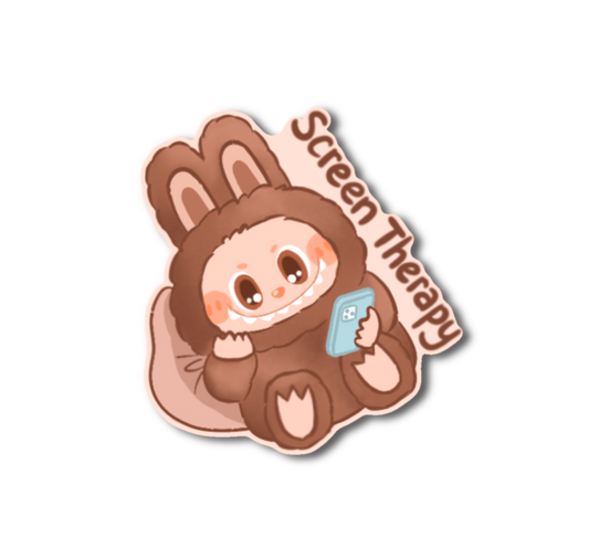 Screen Therapy Labu Sticker