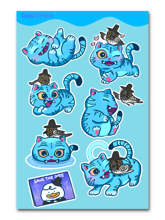 Derbi & Sussi Sticker Sheet