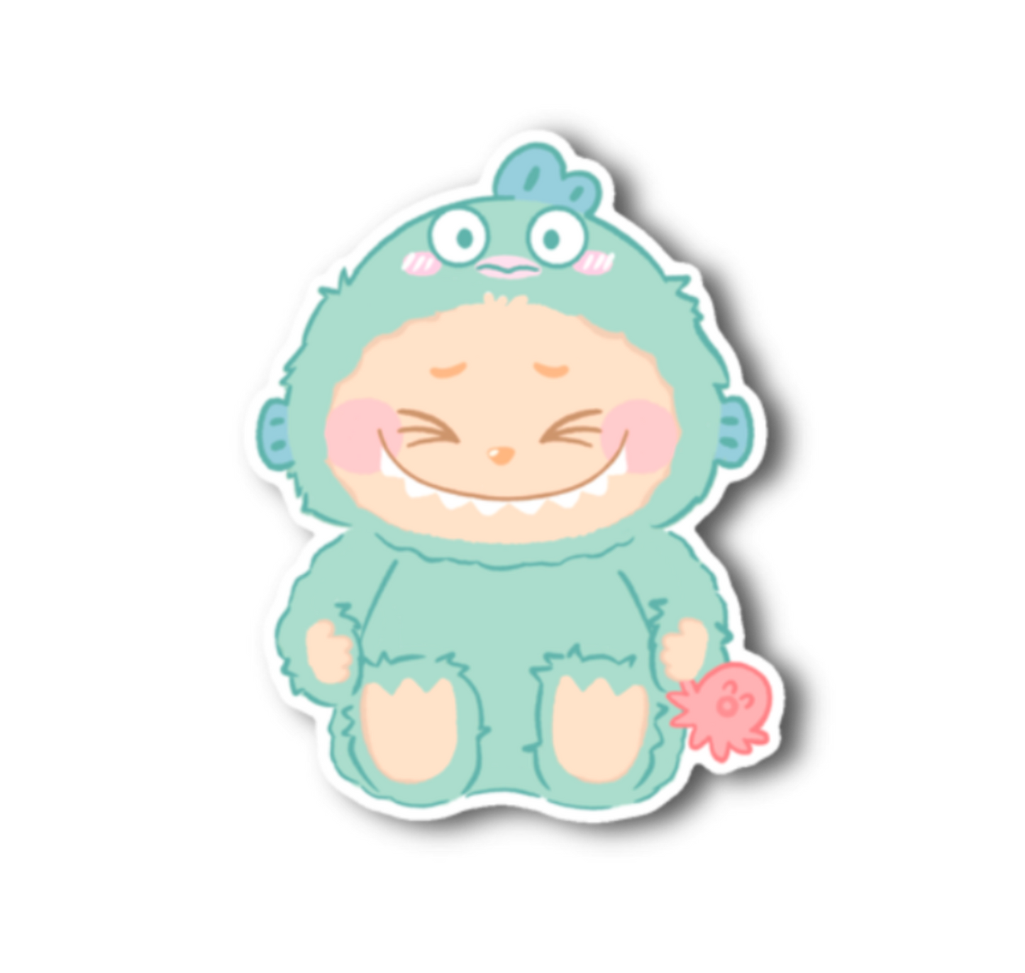 Fish x Labu Sticker