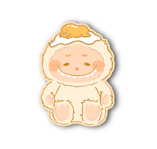 Egg x Labu Sticker