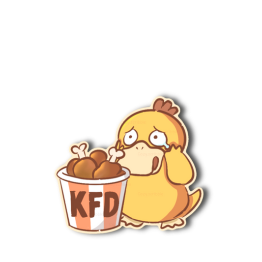 KFD Duck Sticker