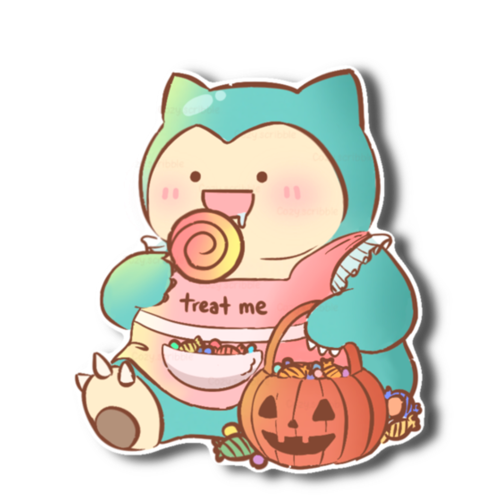Candy Monster XL Sticker