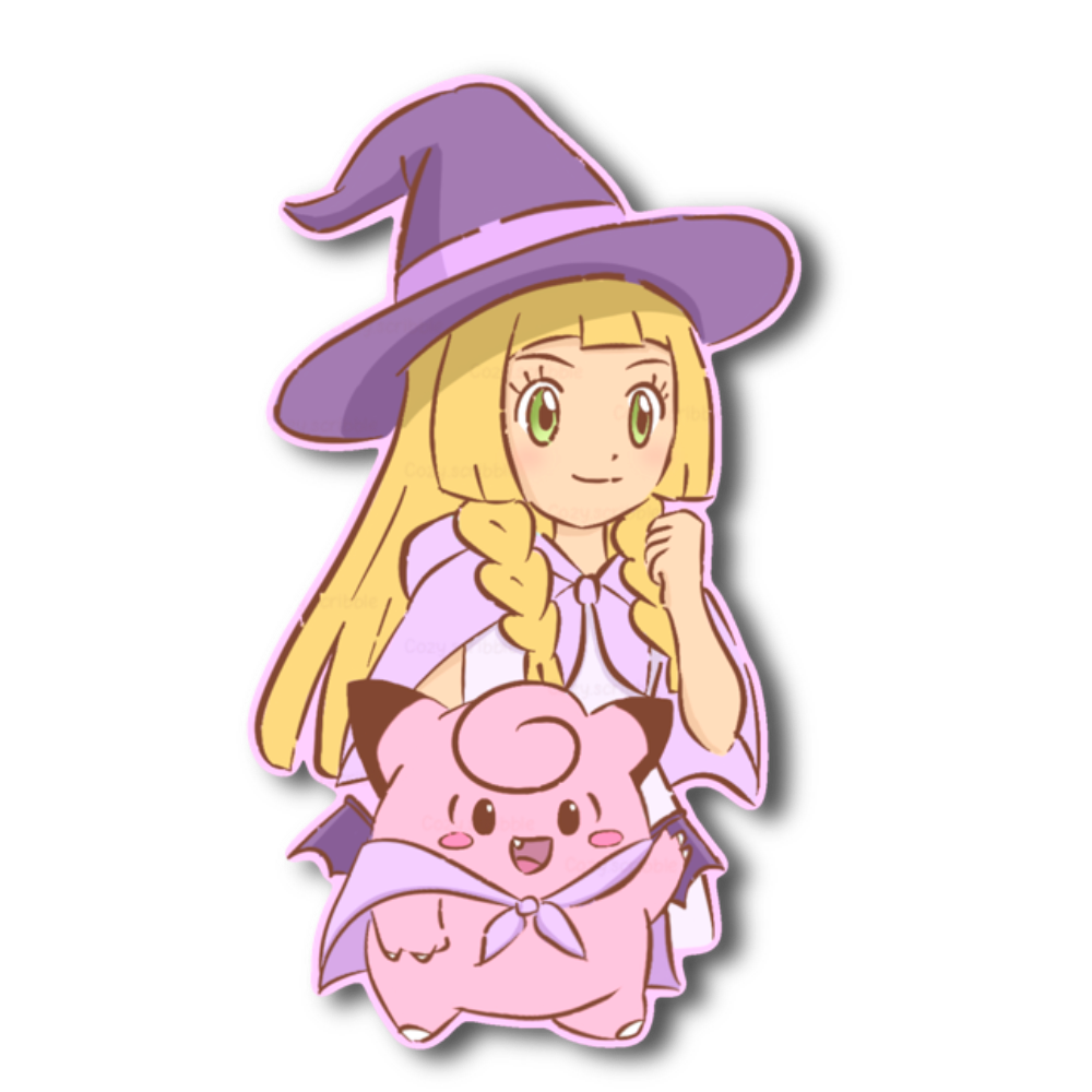 Lily Witch XL Sticker