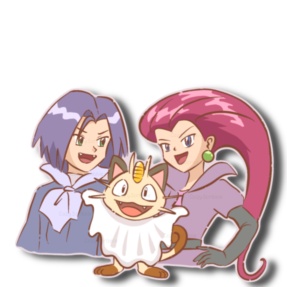 Costume Rocket Team XL Sticker