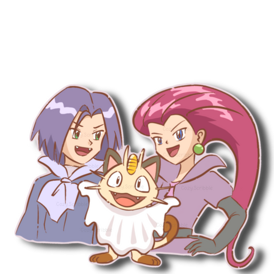 Costume Rocket Team XL Sticker