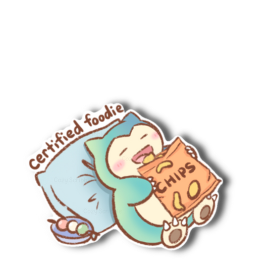 Certified Foodie Sticker