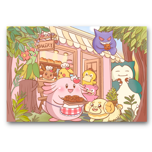 Sweetheart Bakery Binder Art