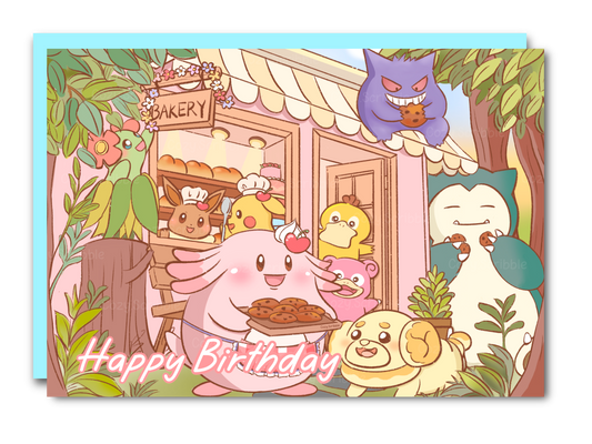 Bakery Birthday Greeting Card