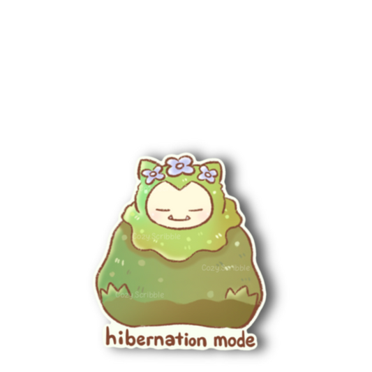 Hibernation Mode Sticker