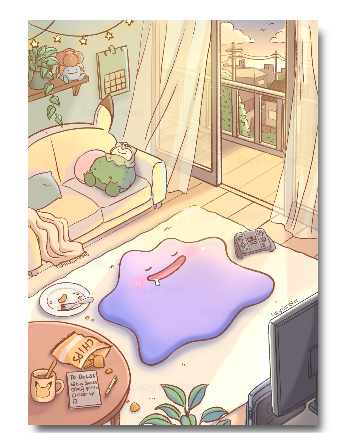 Afternoon Nap (5 x 7)