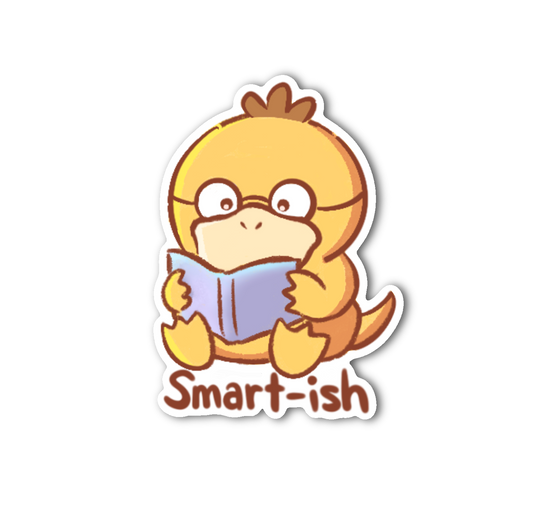 Smartish Duck Sticker