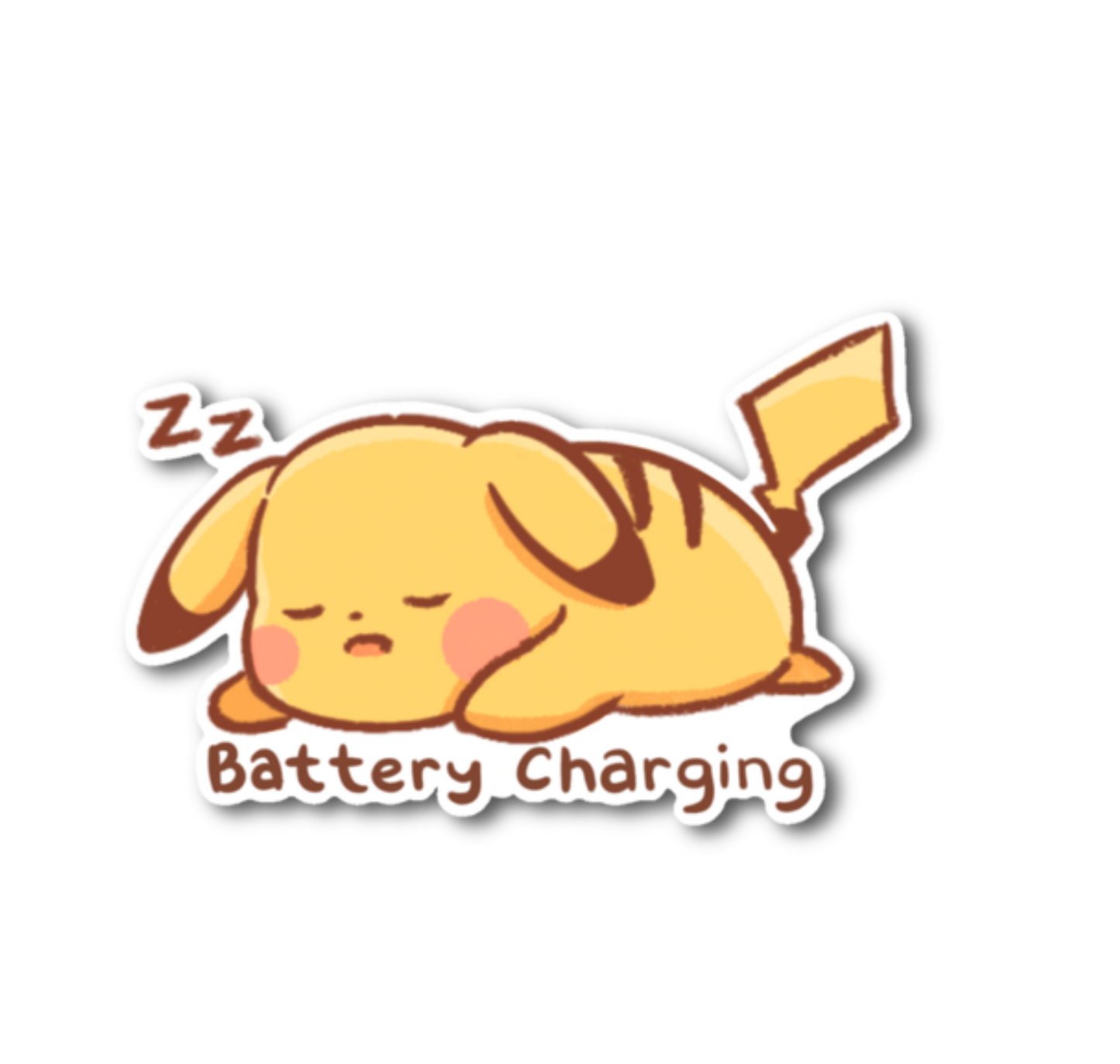 Sleepy Pika Sticker