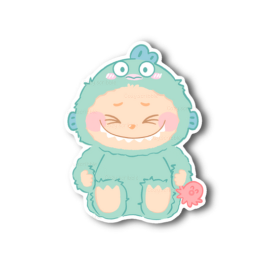 Fish x Labu Sticker